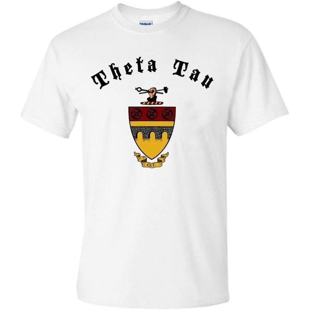 image:imageTheta Tau Vintage Crest TShirtWhite