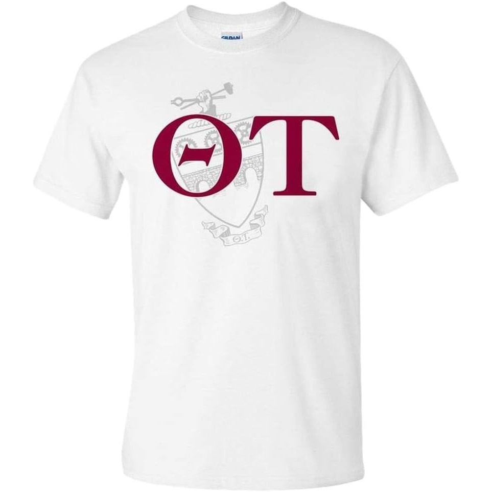 image:imageTheta Tau World Famous Crest TeeWhite