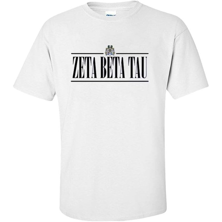 image:imageZeta Beta Tau 2020 Crest TeeWhite