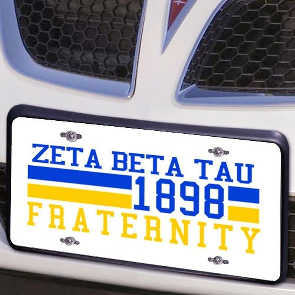 image:imageZeta Beta Tau ZBT Year License Plate