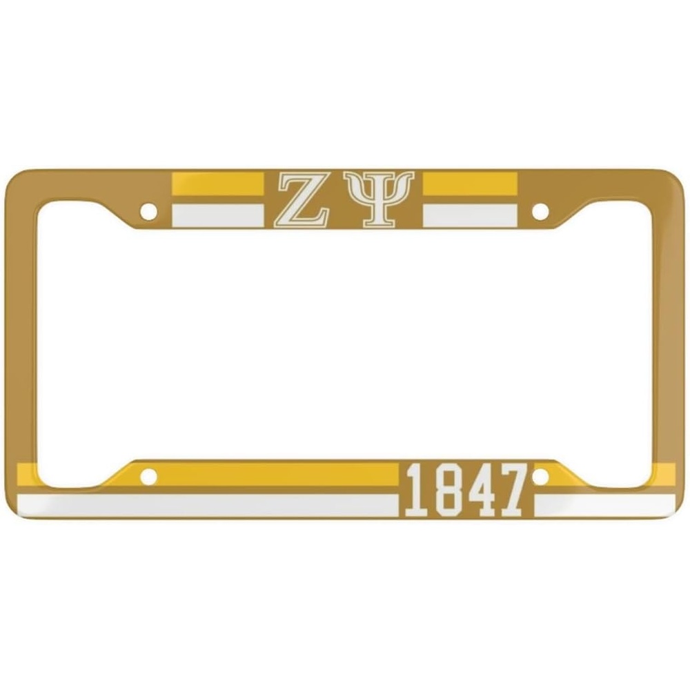 image:imageZeta Psi Year License Plate Frames