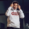 Greekgear Men’s Theta Chi Capsule Hooded Sweatshirt White(White)