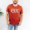 Theta Chi Letter Tee(Red)