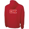 Theta Chi Tackle Twill Lettered Pack N Go Pullover(Red)