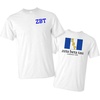 Zeta Beta Tau ZBT Flag T-Shirt(White)