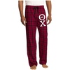 Greekgear Theta Chi Flannel Plaid Pant – PJ’s(Red)