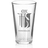 Greekgear Theta Chi Mixing Glass Transparent