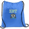 Greekgear Zeta Beta Tau Crest Shield Cinch Sack