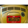 Theta Chi Custom License Plate Frame Red