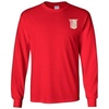 Theta Chi Fraternity Crest Longsleeve Tee(Red)