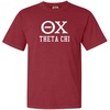 Theta Chi Greek Heavyweight T-Shirt(Berry)