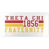 Theta Chi Year License Plates