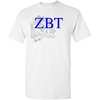 Zeta Beta Tau ZBT Greek Crest T-Shirt(Light Grey)
