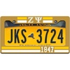 Zeta Psi Year License Plate Frame