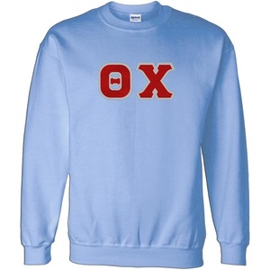 Greekgear Theta Chi Lettered Crewneck(Light Blue)