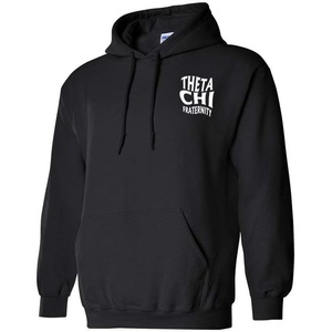 Greekgear Theta Chi Social Hooded Sweatshirt(Black)