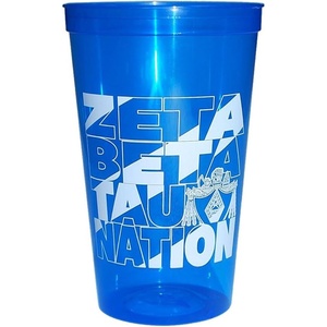 Greekgear Zeta Beta Tau ZBT Nations Stadium Cup Set of 4