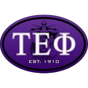 Tau Epsilon Phi Color Oval Decal