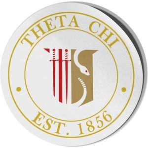 Theta Chi Circle Crest – Shield Decal