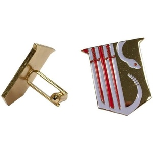 Theta Chi Color Crest Cuff links