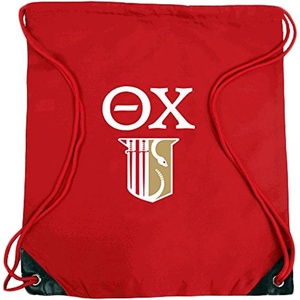 Theta Chi Crest Cinch Sack