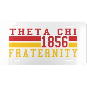 Theta Chi Year License Plates