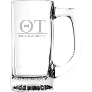 Theta Tau Custom Engraved Mug Transparent