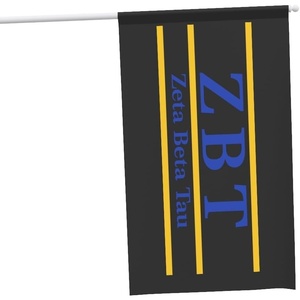 Zeta Beta Tau ZBT Greek Letter Flag