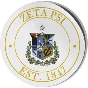 Zeta Psi Circle Crest – Shield Decal