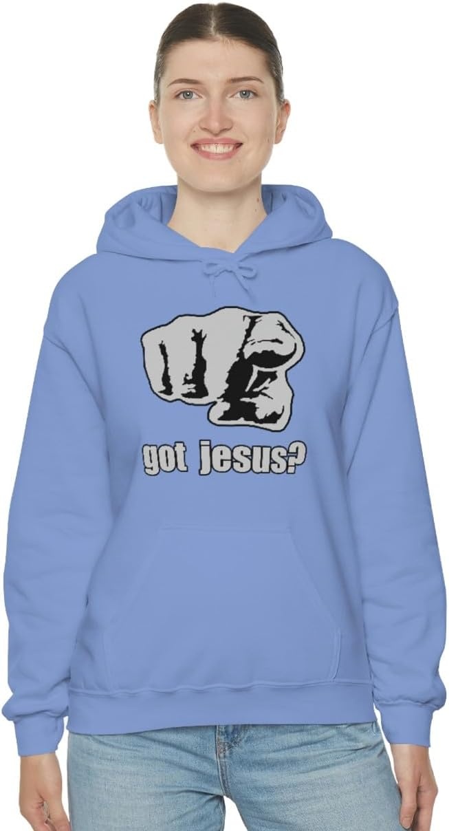 image:imageGot Jesus Christian Hoodie SweatshirtCarolina Blue