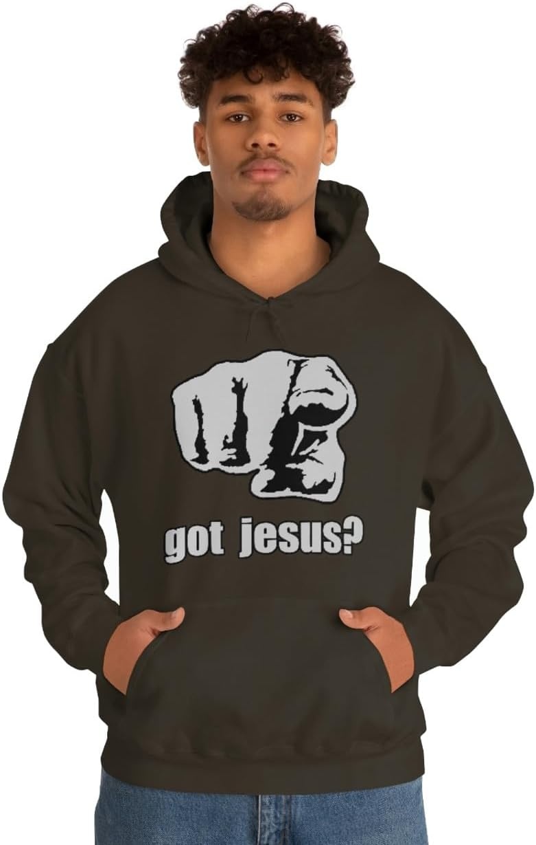 image:imageGot Jesus Christian Hoodie SweatshirtDark Chocolate