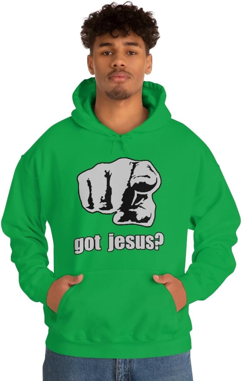 image:imageGot Jesus Christian Hoodie SweatshirtIrish Green