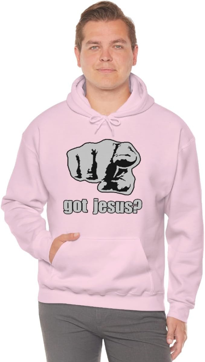 image:imageGot Jesus Christian Hoodie SweatshirtLight Pink