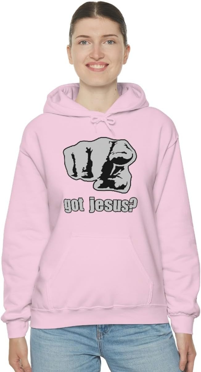 image:imageGot Jesus Christian Hoodie SweatshirtLight Pink