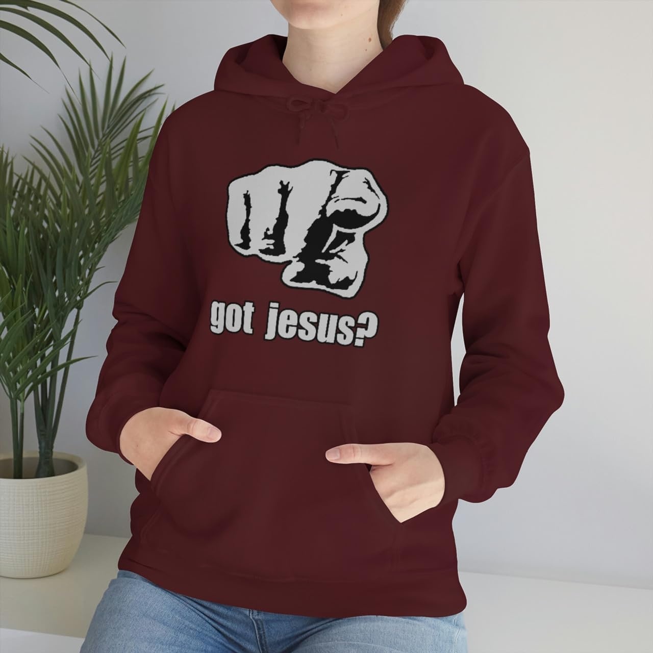 image:imageGot Jesus Christian Hoodie SweatshirtMaroon
