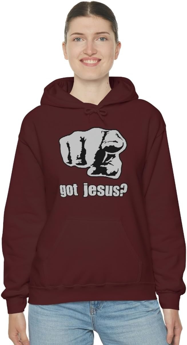 image:imageGot Jesus Christian Hoodie SweatshirtMaroon