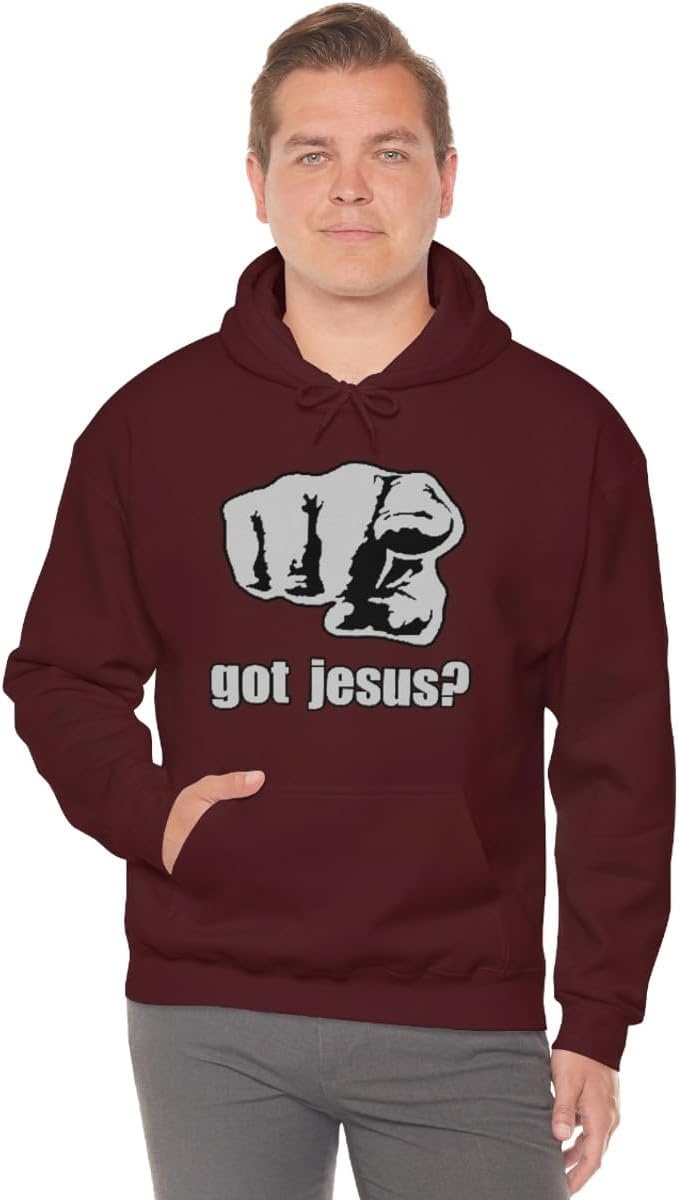 image:imageGot Jesus Christian Hoodie SweatshirtMaroon