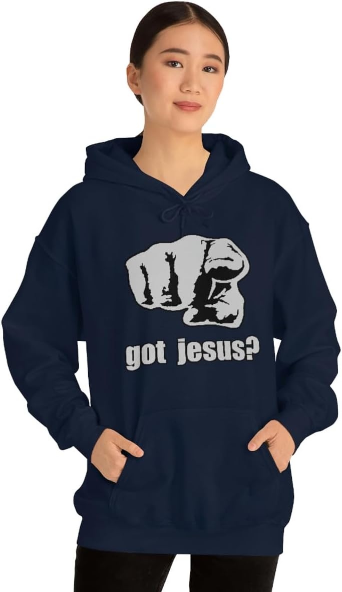 image:imageGot Jesus Christian Hoodie SweatshirtNavy