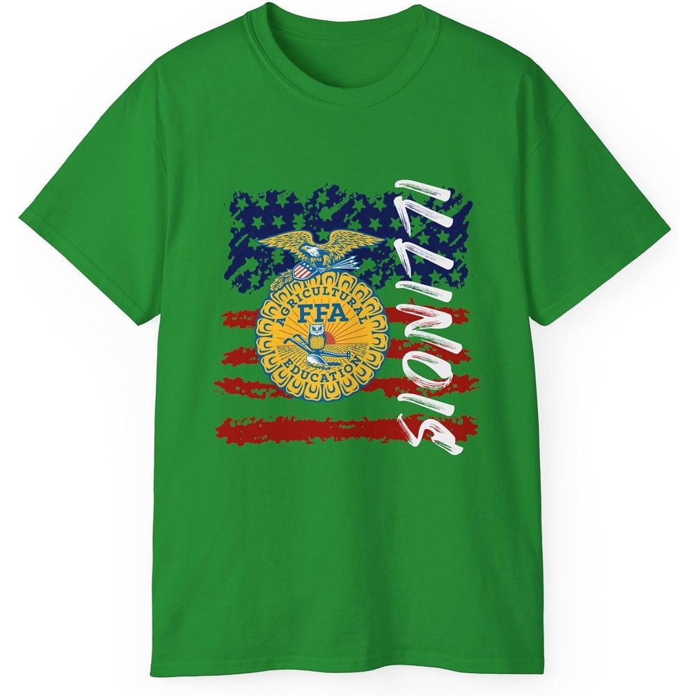 image:imageFFA National FFA Organization Custom State TShirtIrish Green