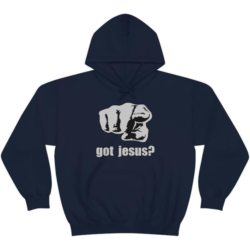 image:imageGot Jesus Christian Hoodie SweatshirtNavy