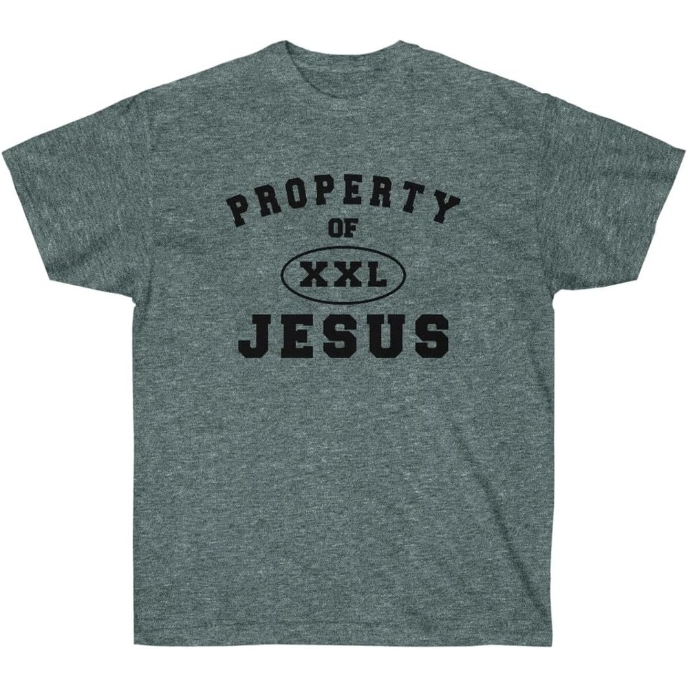 image:imageProperty of Jesus Christian TShirtDark Heather