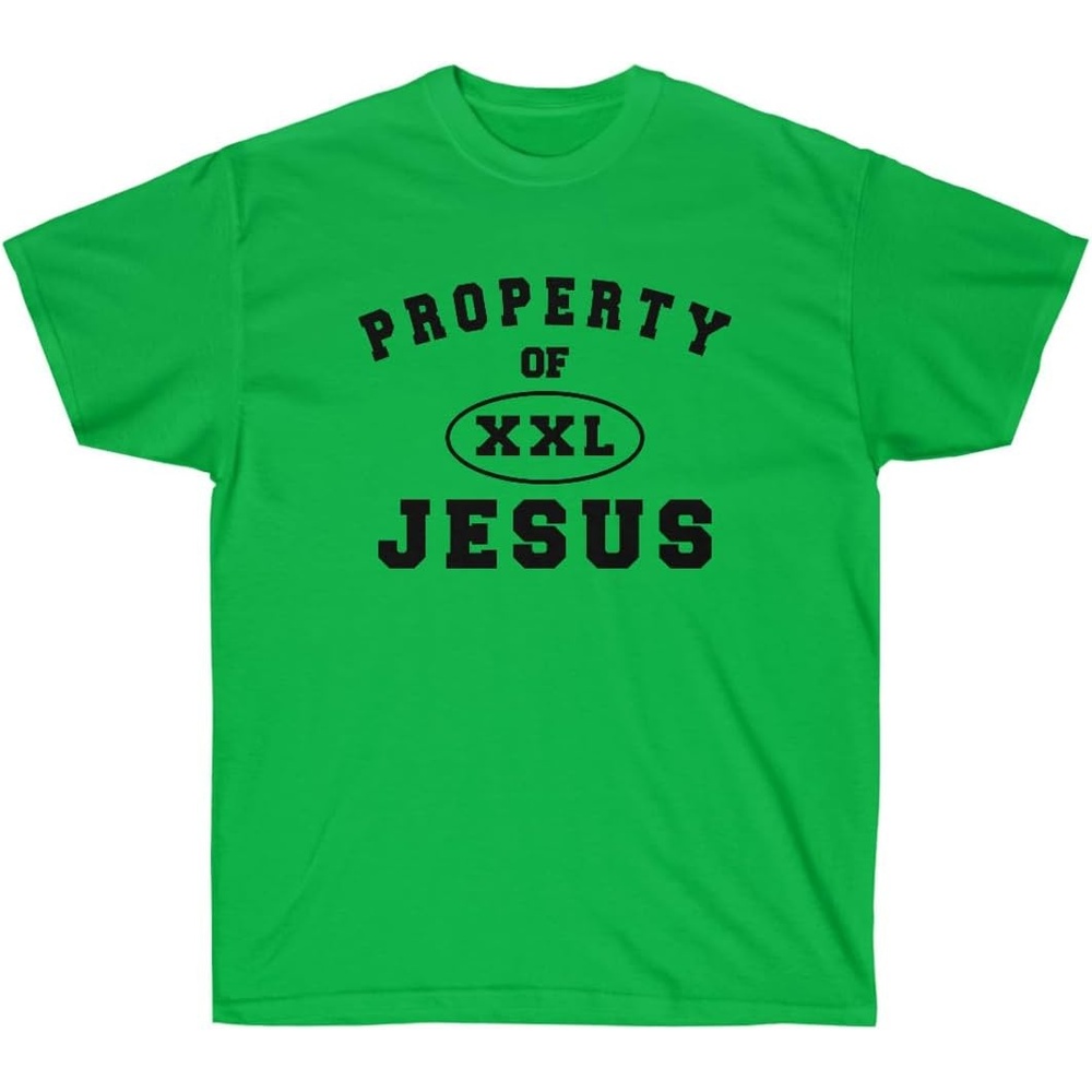 image:imageProperty of Jesus Christian TShirtIrish Green