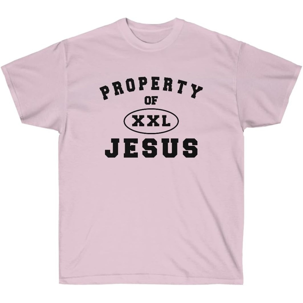 image:imageProperty of Jesus  Christian TShirtLight Pink
