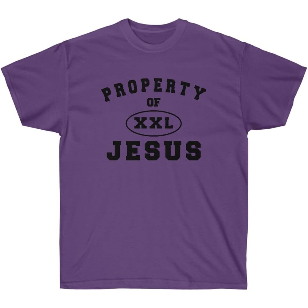 image:imageProperty of Jesus Christian TShirtPurple