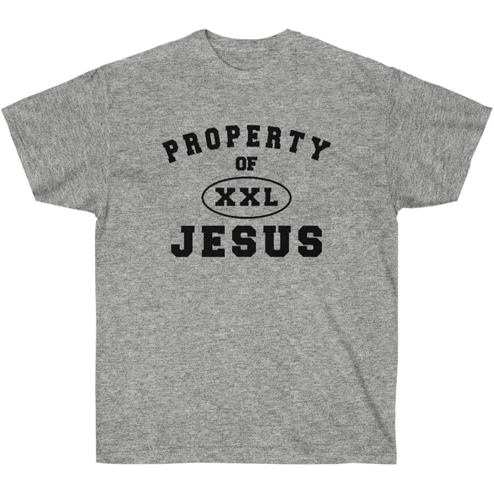 image:imageProperty of Jesus Christian TShirtSport Grey
