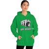 Got Jesus? – Christian Hoodie Sweatshirt(Irish Green)