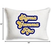 Greekgear Sigma Gamma Rho Retro Throw Pillow