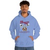 Jesus Would Have Been A Biker – Christian Hoodie Sweatshirt(Carolina Blue)