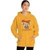 Jesus Would Have Been A Biker – Christian Hoodie Sweatshirt(Gold)