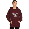 Jesus Would Have Been A Biker – Christian Hoodie Sweatshirt(Maroon)